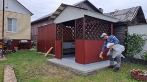 Окна которые не разбить, секрет тёплой беседке.