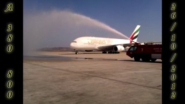 AIRBUS A380-800 IN ATHENS (Ελευθέριος Βενιζέλος 26-10-2012) смотреть онлайн