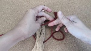 Easy Macrame Bookmark or Keychain Tutorial Perfect for Beginners