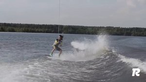Как сделать wake to wake на вейке (How to wake to wake on wakeboard)