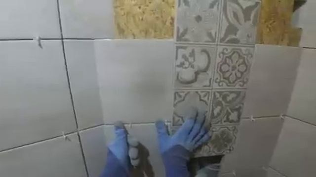 Облицовка Плиткой Разборного (съемного) Короба на Жидкие Гвозди. OSB Плита. Санузел. Часть-2. смотреть онлайн