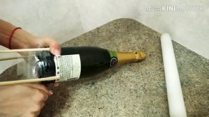 МК КРЕПЛЕНИЕ БУТЫЛКИ в съедобном букете/Фудфлористика