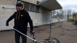 Банни хоп! С каким выносом руля легче делать.