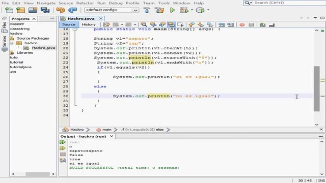 java clase string смотреть онлайн