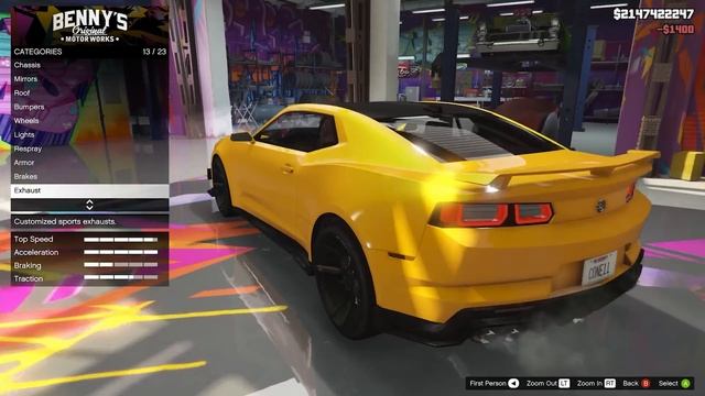 GTA 5 Online - DECLASSE VIGERO ZX Customization & Test (Chevrolet Camaro) | Criminal Enterprises DL смотреть онлайн