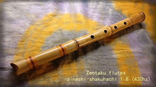 Звук флейты Jinashi-shakuhachi 1.8