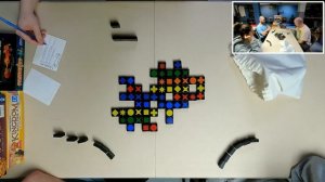 Qwirkle Gameplay—Scott Can't Stop Qwirkling All Over The Table!