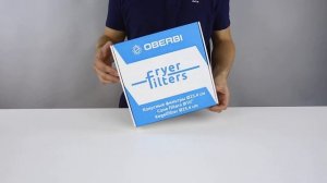 Коробки типа "самолет" с печатью в 2 цвета для Fryer Filters