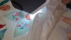 Аппликация на ткани #patchwork #лоскутноешитьё #люблюшить #печворк