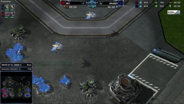 Grubby vs. ret - Group A Ro16 - WCS Europe Season 2 - StarCraft 2 смотреть онлайн