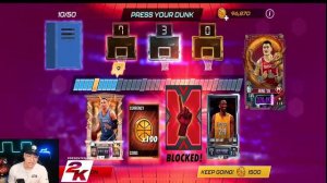 PURPLE SAPPHIRE YAO PRESS YOUR DUNK! NBA 2K MOBILE PACK OPENNING & FREE CARDS!!