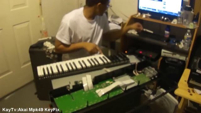How to Fix Akai Mpk49 Keyboard Keys issuse Diagnosing and fixing смотреть онлайн