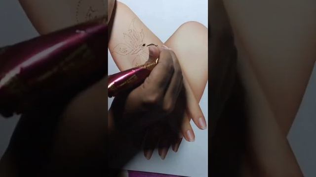 ❤️Butterfly mehndi design for back hand❤️ #shorts #youtubeshorts #viral #viralvideo #art #artist