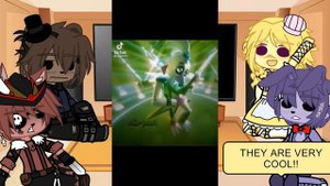 FNaF 1 react to Security Breach memes, tiktoks and deaths||Part 1/2||#FNaF(⚠️Loud screaming warning