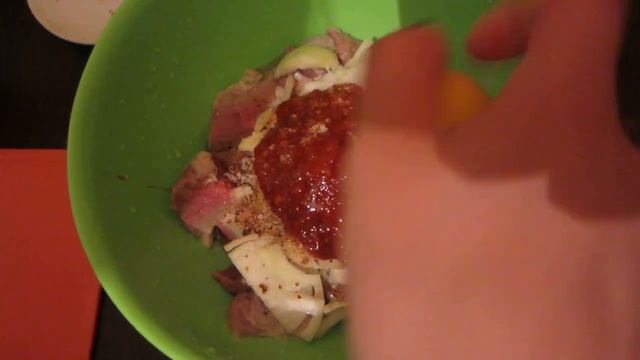 Шашлык из свинины в аджике.Как вкусно замариновать шашлык