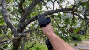 Аккумуляторная цепная мини пила - обрезка деревьев цепной пилой