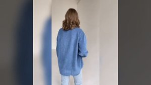 Katty Po / Рубашка женская оверсайз вельвет / Вельветовая рубашка женская однотонная