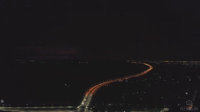 Молнии с высоты. Челябинский тракт, вид в сторону Екатеринбурга смотреть онлайн