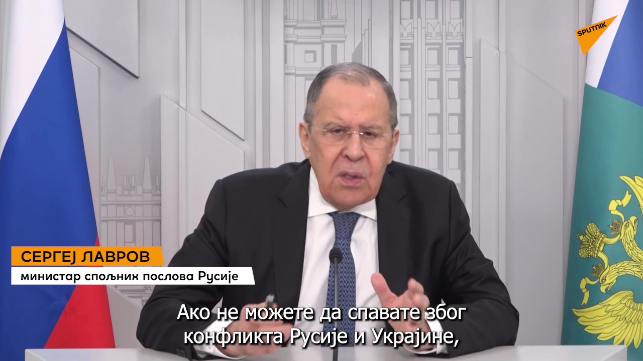 Lavrov ima rešenje za one koji ne mogu da spavaju zbog Ukrajine