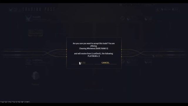 Warframe Trade №17 - Cleaving Whirlwind смотреть онлайн