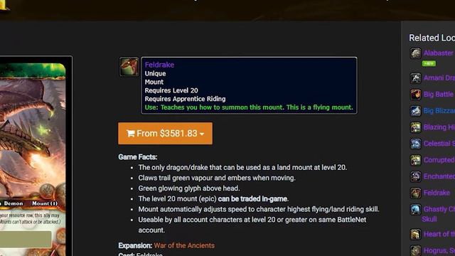 Blizzard Re-releasing TCG Items For Free! (World Of Warcraft Twitch Drops).