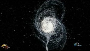 Столкновение галактик (part 3 - высокое качество)