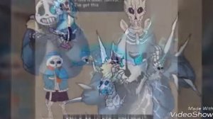 Санс миголование гастер бластер санс