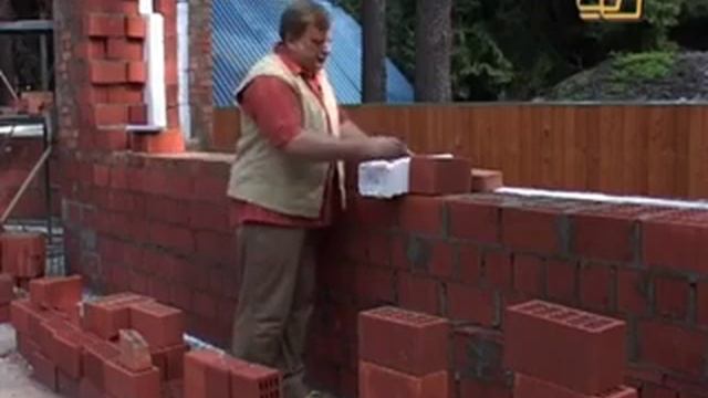 Строительство дома из кирпича смотреть онлайн