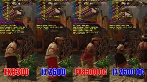 СВЯТОЙ РАЗГОН AMD FX-8300 VS INTEL CORE I7 2600, СРАВНЕНИЕ В РАЗГОНЕ И БЕЗ