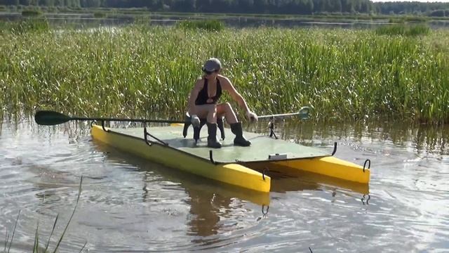 Лодки Мефодий. Катамаран. Катамаранные баллоны. смотреть онлайн