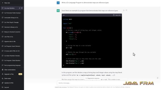 How to use maps as reference types in Golang 1.20 смотреть онлайн
