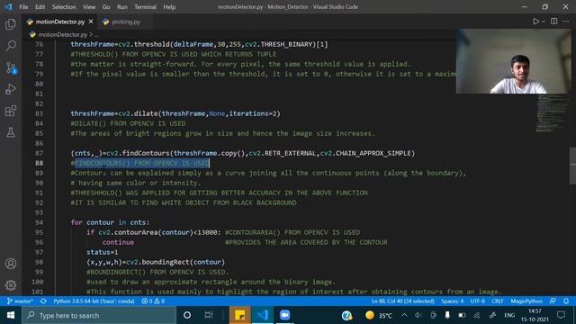 #1 Motion Detector | Python Mini Projects | Jr. Eternal смотреть онлайн