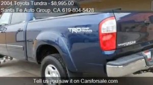 2004 Toyota Tundra SR5 Double Cab 2WD - for sale in San Dieg