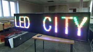 Цветные светодиодные панели