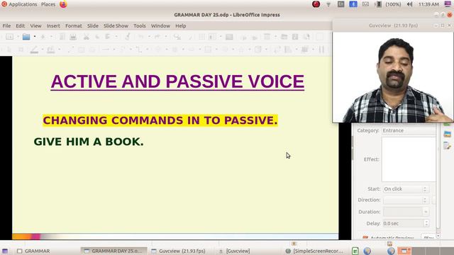 DAY 25 ACTIVE PASSIVE VOICE смотреть онлайн