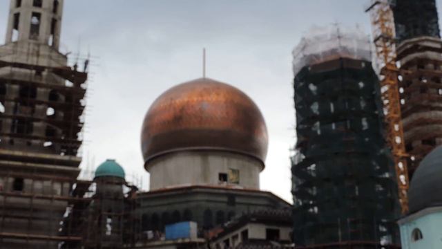 Москва Строительство Московской соборной мечети - 30 августа 2014 смотреть онлайн