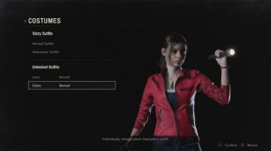 RESIDENT EVIL 2 : All Costume