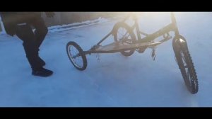 Первый обзор на люльку с великом