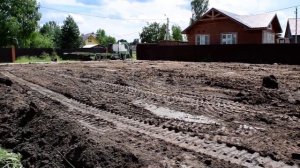 Подготовка участка под строительство. ( часть 5 ) Обустройство ливневой канавы.