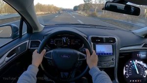 2020 Ford Fusion SE 1.5 EcoBoost 181 HP TOP SPEED AUTOBAHN DRIVE POV