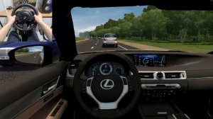 City Car Driving - 2016 Lexus GS-F [Steering Wheel Gameplay]