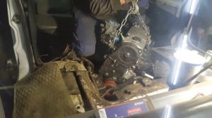 Установка мотора на Isuzu midi 2