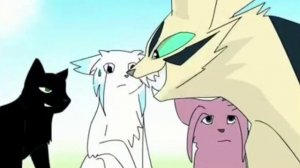 КОТЫ-ВОИТЕЛИ КЛИП - МОНСТР . ДОЛГОХВОСТ ; ОГОНЁК . БОЙ ДОЛГОХВОСТА И ОГОНЬКА .