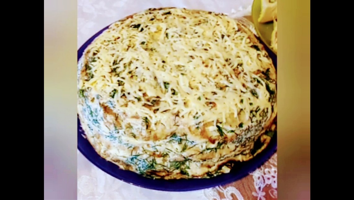 КАБАЧКОВЫЙ ТОРТ