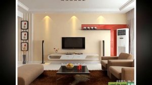 Дизайн гостиной комнаты с телевизором