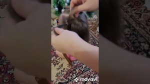 #Прическа для девочки! #хвостики