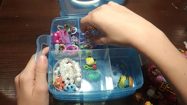 ?Все мои фигурки из бисера ?#бисероплетение #амигуруми