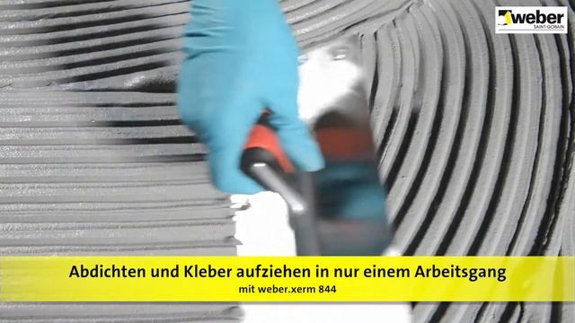 Der innovative Weber Abdicht- und Verlegeglätter смотреть онлайн