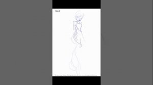 How to draw Galatea from Winx Club