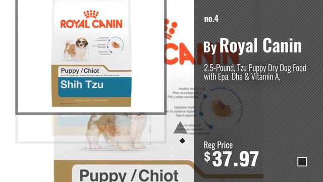 Top 5 Royal Canin Shih Tzu Dog Food [2018 Best Sellers]: ROYAL CANIN BREED HEALTH NUTRITION Shih Tz смотреть онлайн